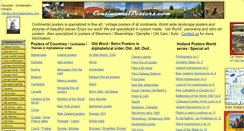 Desktop Screenshot of continentalposters.com